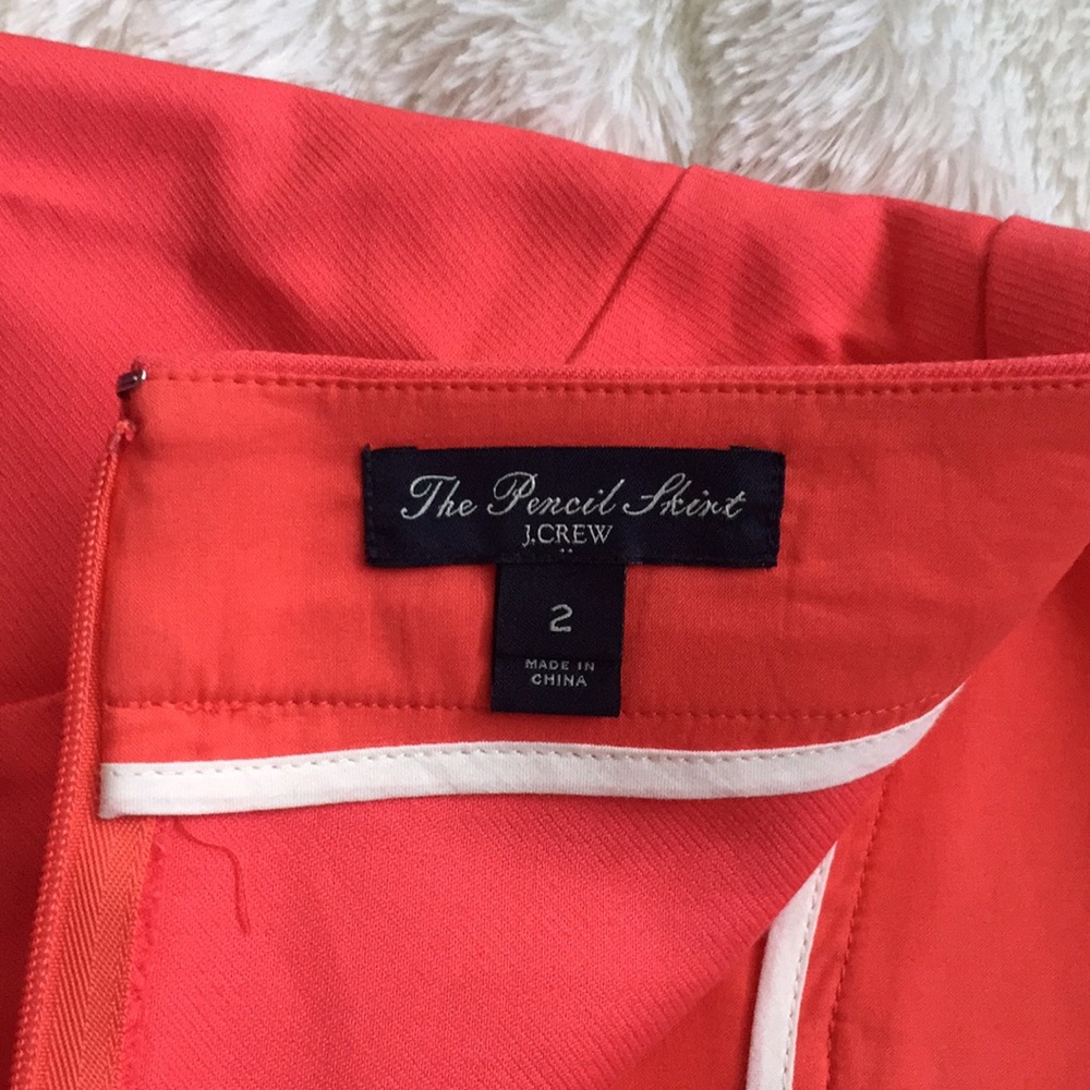 Pink J Crew Factory Pencil skirt